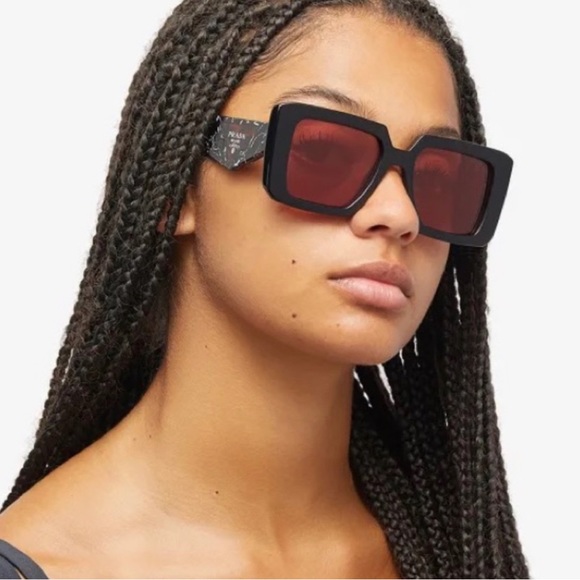 NEW PRADA PR23YSF 1AB06Q WOMEN’S SUNGLASSES PRADA SPR 23YF EYEWEAR PR23SY - Picture 8 of 14